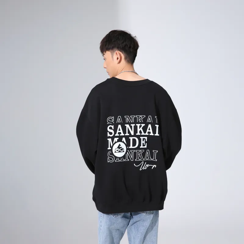 SANKAIMADE Sweatshirts Unisex Black-6