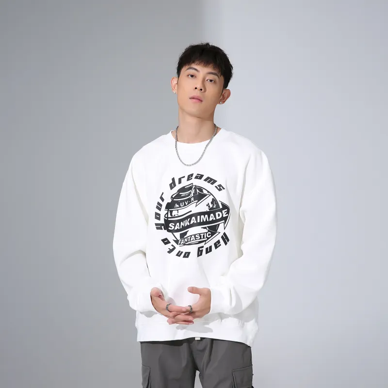 SANKAIMADE Sweatshirts Unisex White-6