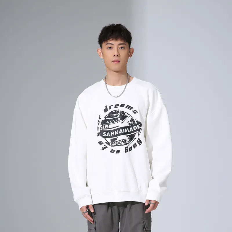 SANKAIMADE Sweatshirts Unisex White-2