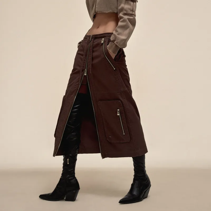 ONLY Denim Long Skirts Women's-2