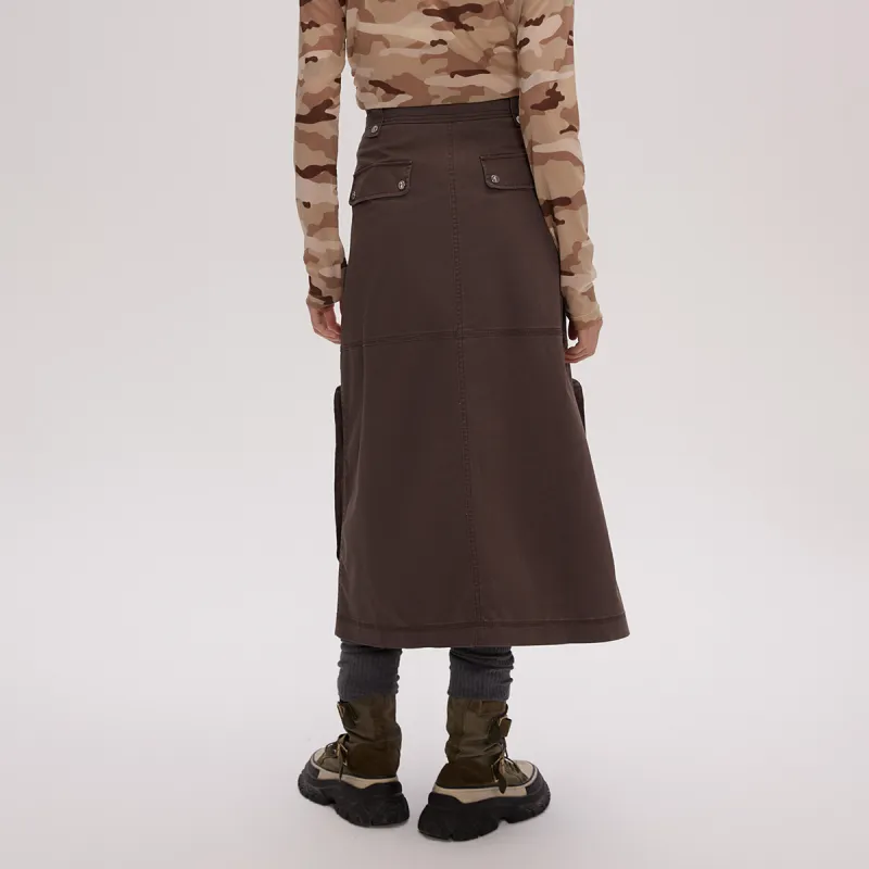 ONLY Denim Long Skirts Women's-3
