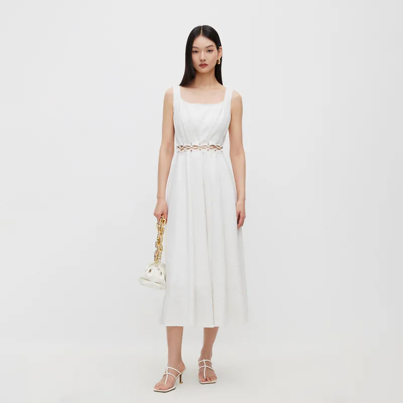ONLY Sleeveless Dresses Women's A52 Streptopelia White-3