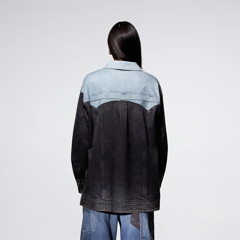 ONLY Shirt Women's Washed Denim Blue-2