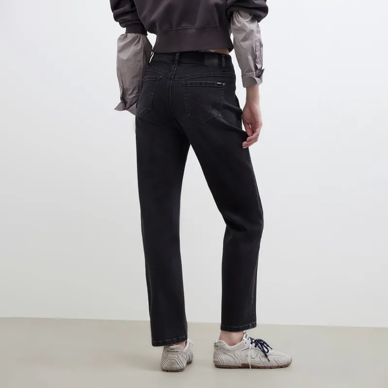 ONLY Straight Fit Ankle-Length Pants Jeans Women's-3