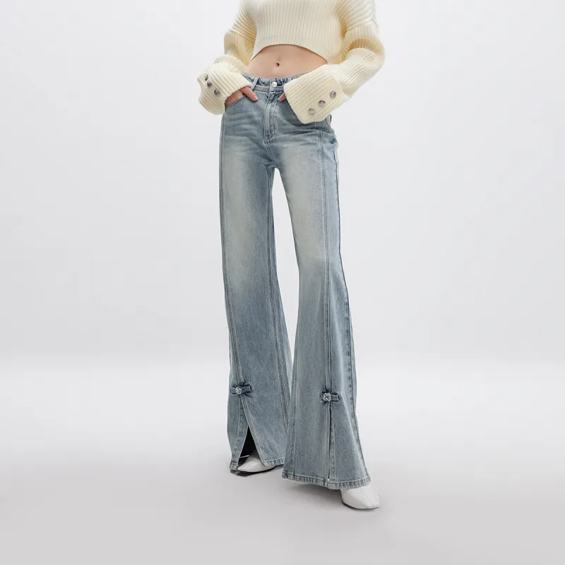 ONLY Jeans Women's Washed Denim Blue-3