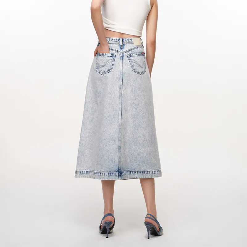 ONLY Denim Long Skirts Women's-7