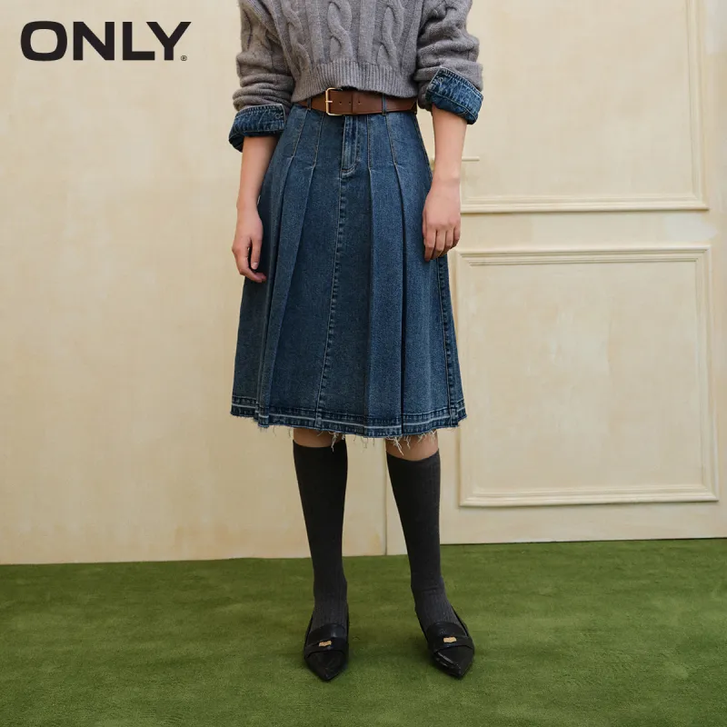 ONLY Denim Long Skirts Women's-2