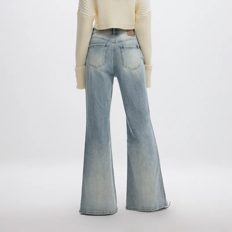 ONLY Jeans Women's Washed Denim Blue-4