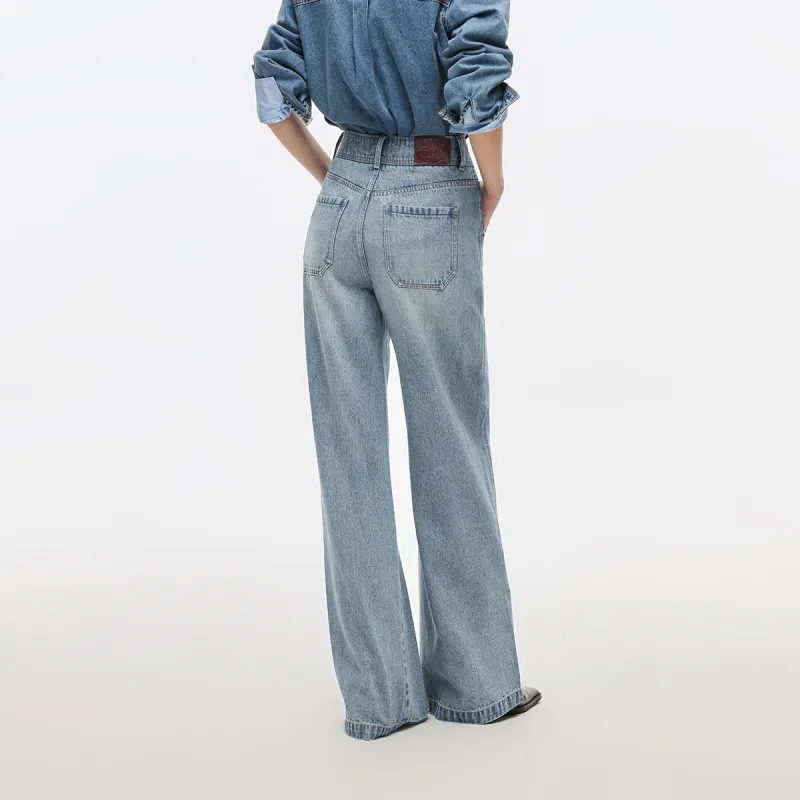 ONLY Jeans Women's J33 350 Washed Denim Blue-4