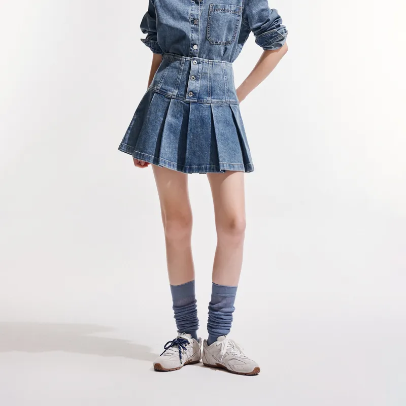 ONLY Denim Short Skirts Women's-9