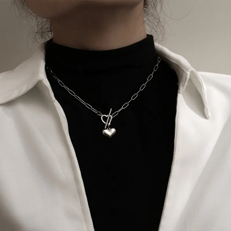 TRIDENT Titanium Steel Necklaces Unisex-3