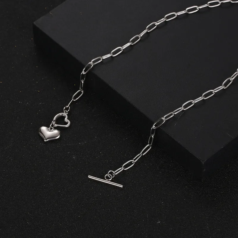TRIDENT Titanium Steel Necklaces Unisex-1