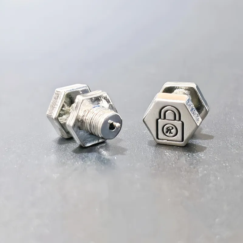 TRIDENT Alloy: Titanium Steel Earrings Unisex-1