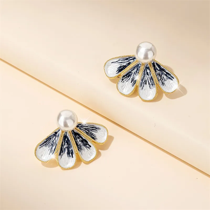 QLADY S925 Silver Stud Earrings Women's-3