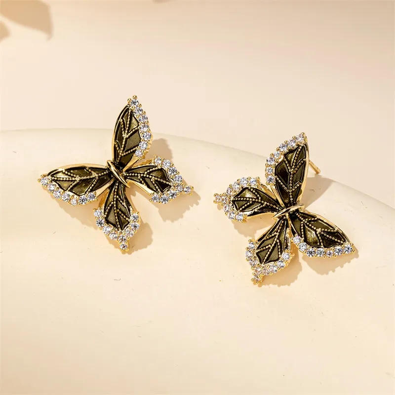 QLADY S925 Silver Stud Stud Earrings Women's-6