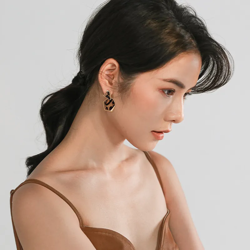 QLADY S925 Silver Stud Earrings Women's-2