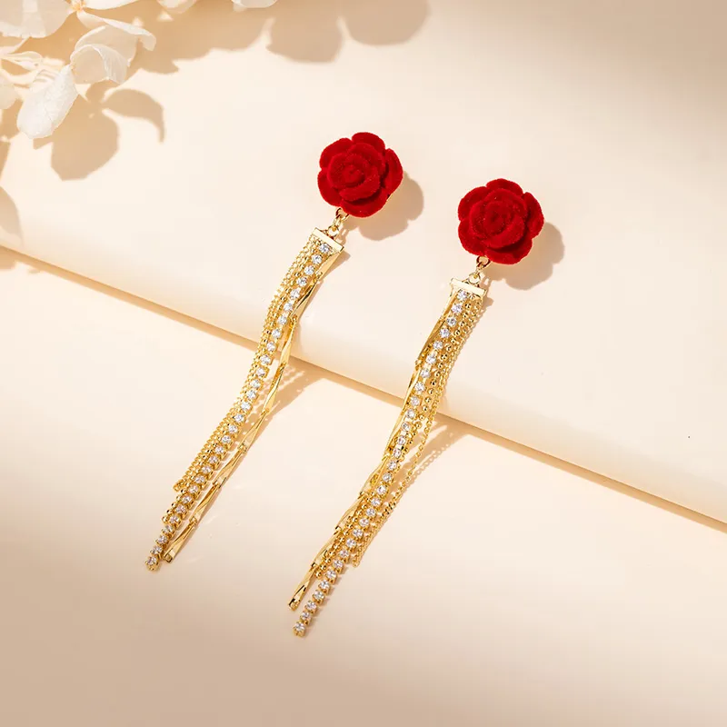 QLADY S925 Silver Stud Earrings Women's-3