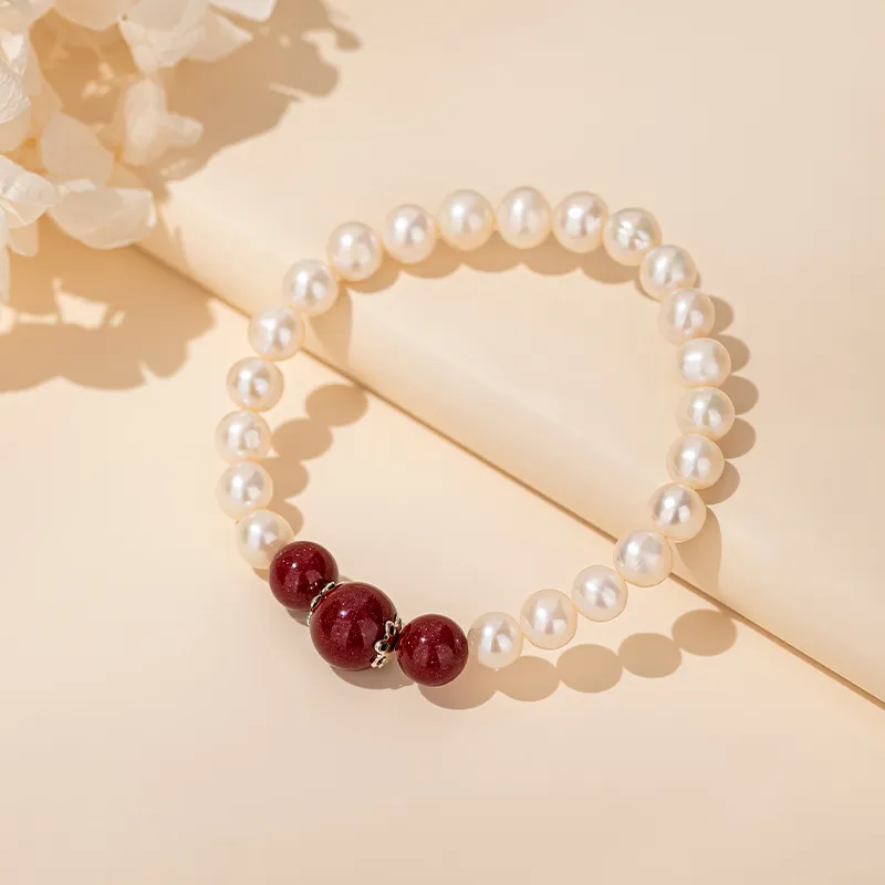 QLADY Freshwater Pearl Bracelets Women's-3