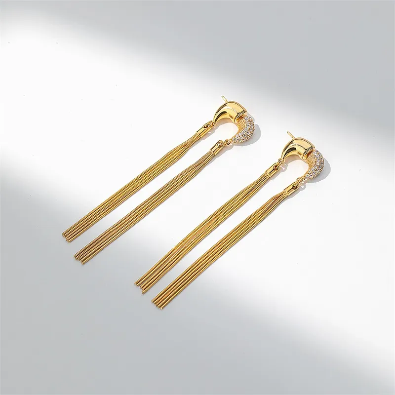 QLADY Drop Earrings Women's-1
