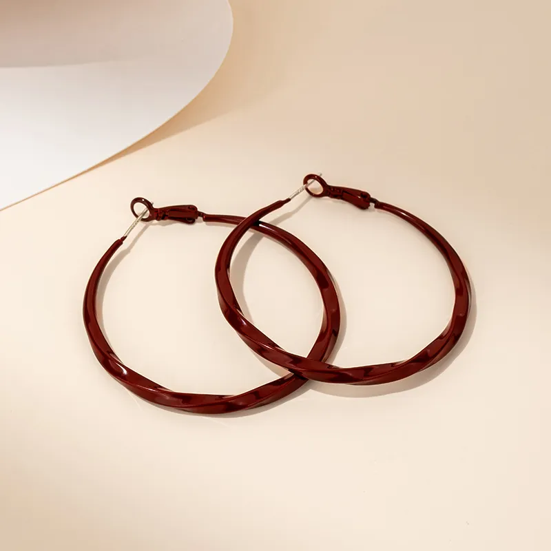 QLADY S925 Silver Stud Earrings Women's-5