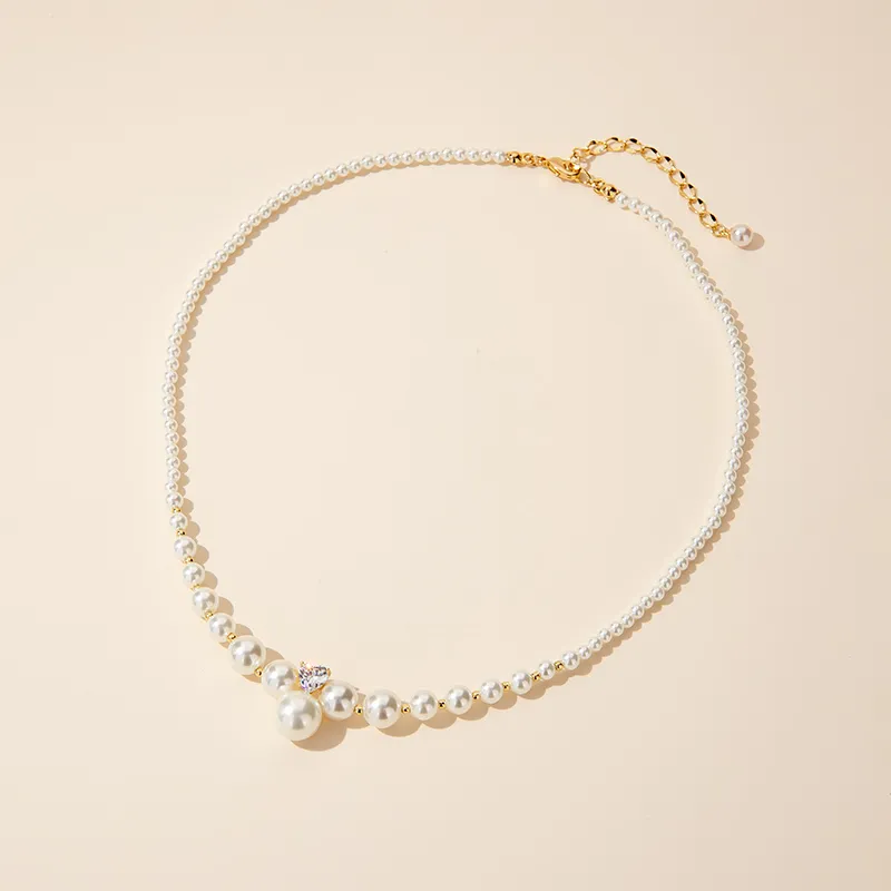 QLADY Faux Pearl Necklaces Women's-3