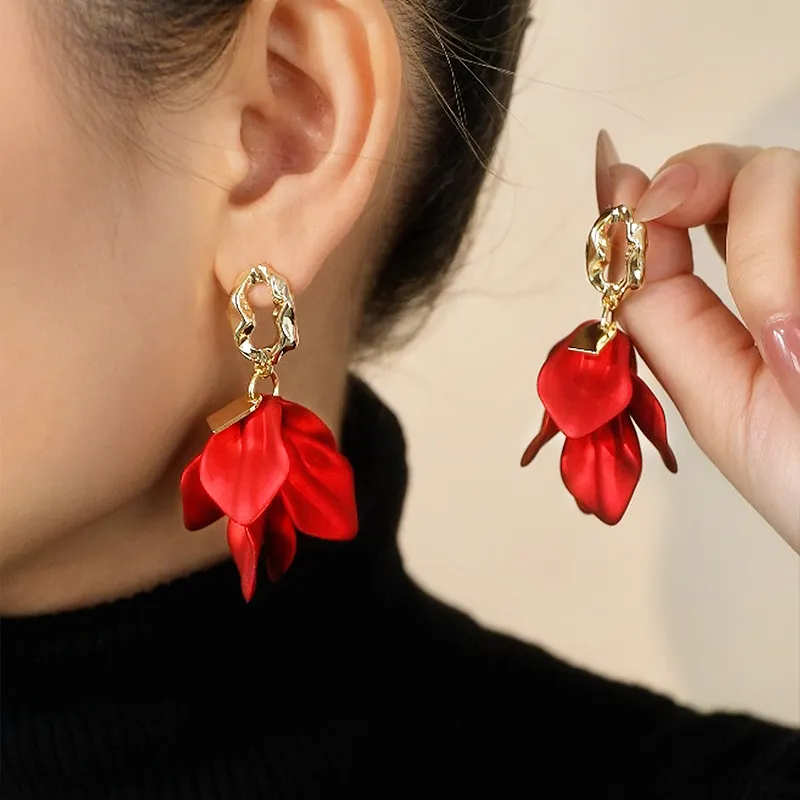 QLADY S925 Silver Stud Earrings Women's-6
