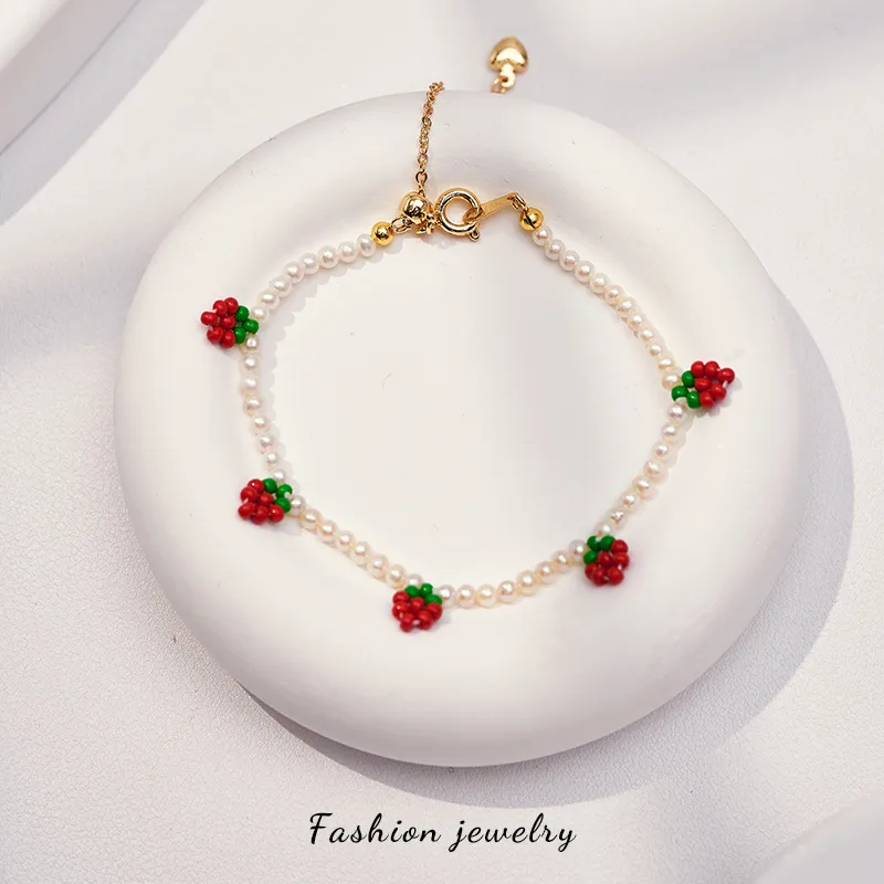 QLADY Pearl Necklaces Women's-3