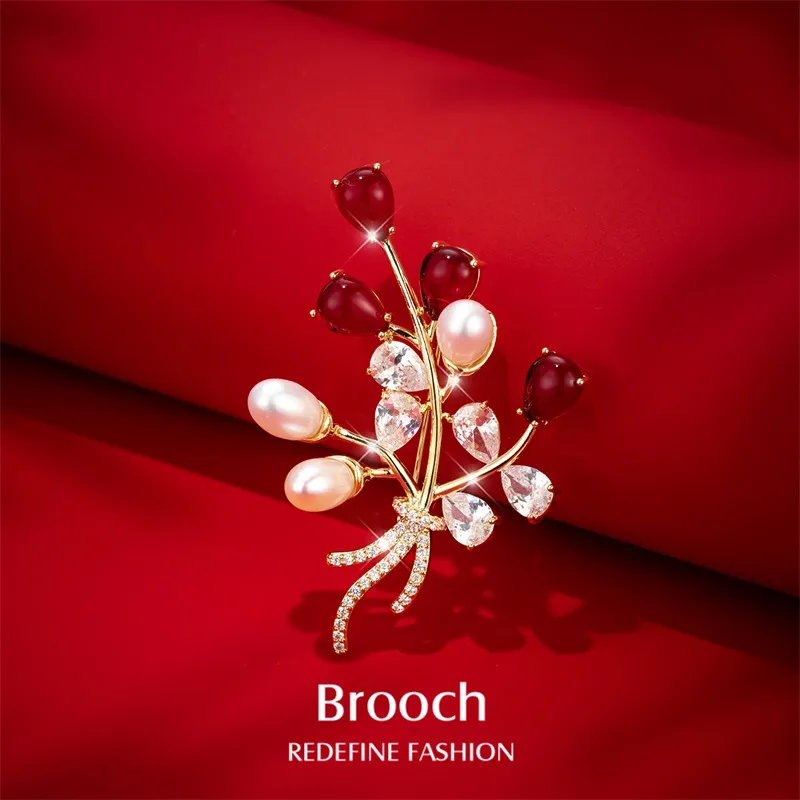 QLADY Brooches Women's-1