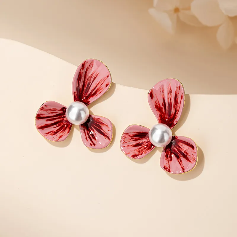 QLADY S925 Silver Stud Earrings Women's-1