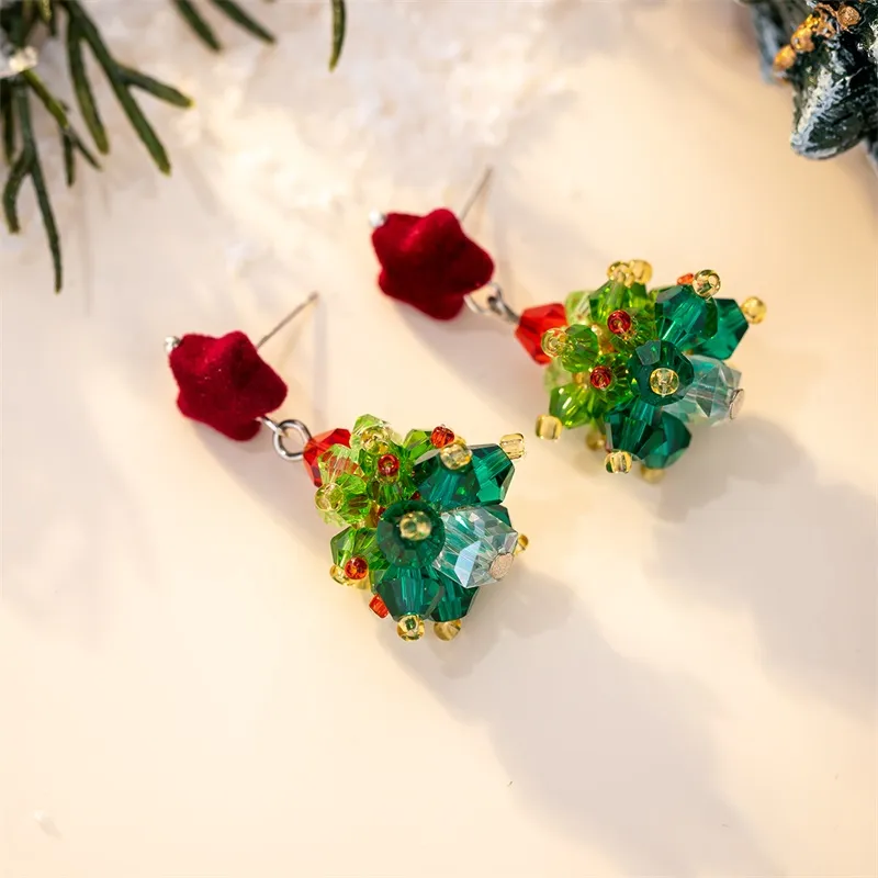 QLADY Alloy Acrylic Earrings Women's-4