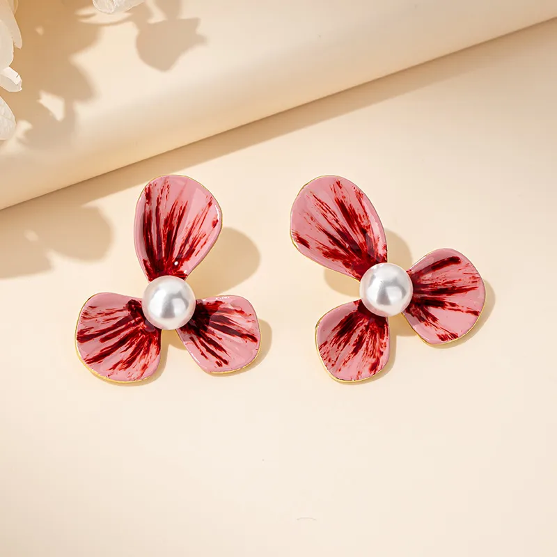 QLADY S925 Silver Stud Earrings Women's-3
