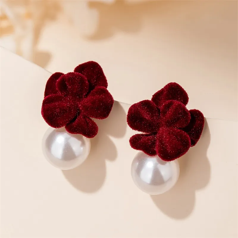 QLADY S925 Silver Stud Earrings Women's-1