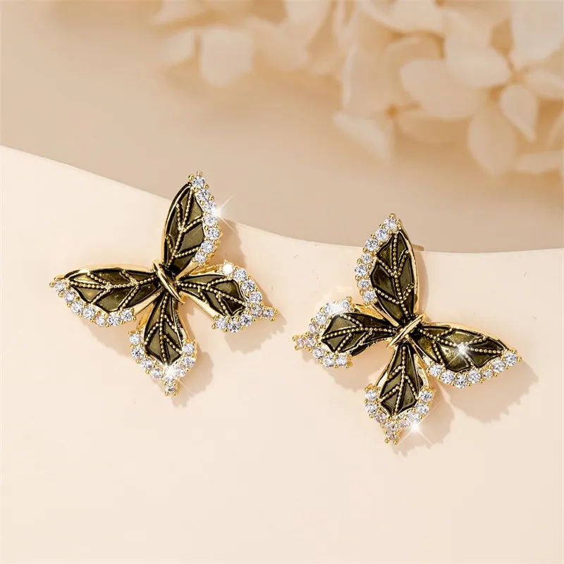 QLADY S925 Silver Stud Stud Earrings Women's-1