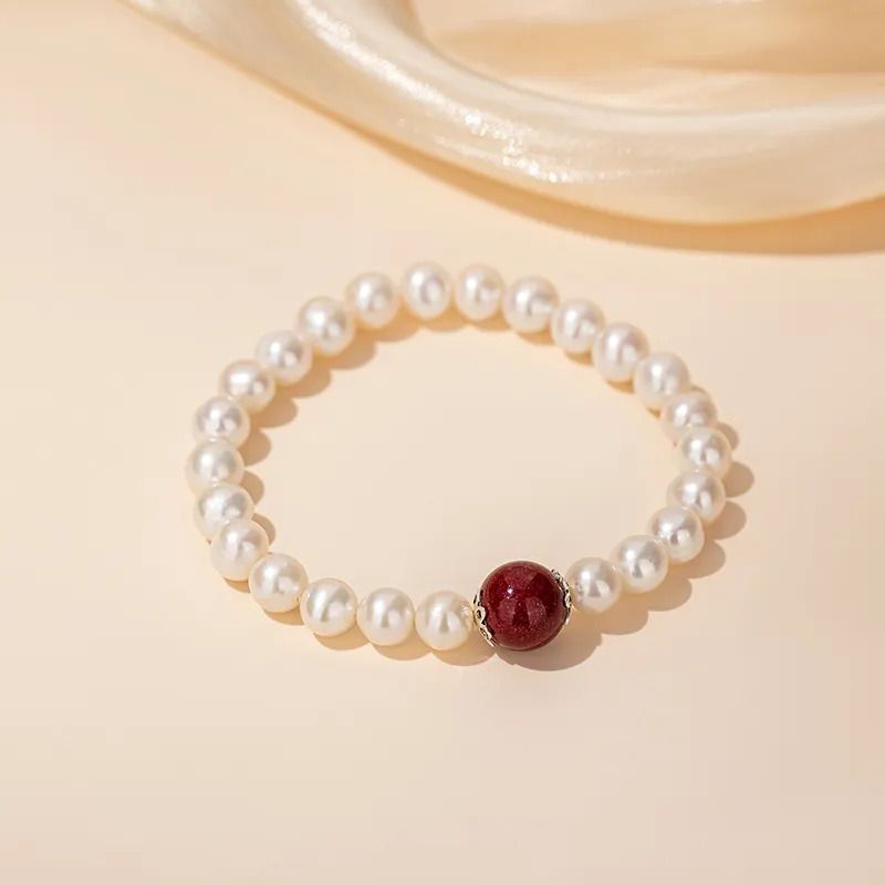 QLADY Freshwater Pearl Bracelets Women's-2