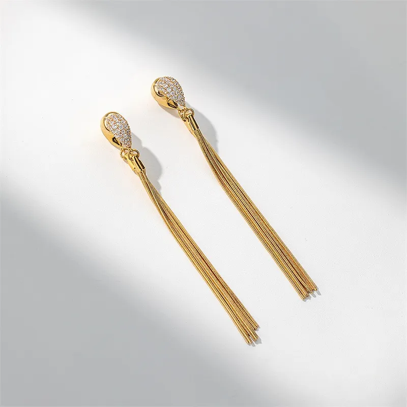 QLADY Drop Earrings Women's-3