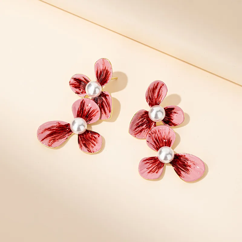 QLADY S925 Silver Stud Earrings Women's-5