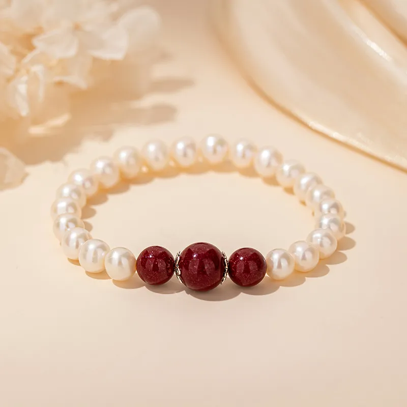 QLADY Freshwater Pearl Bracelets Women's-1