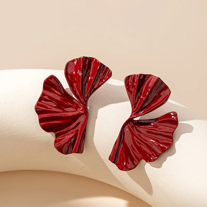 QLADY S925 Silver Stud Earrings Women's-1