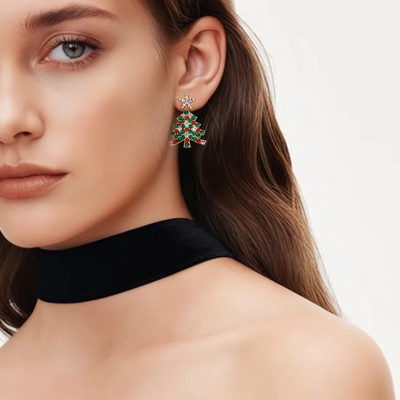 QLADY S925 Silver Stud Earrings Women's-2