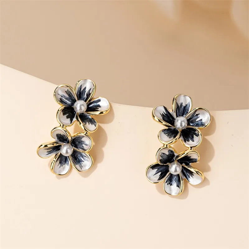 QLADY S925 Silver Stud Earrings Women's-6