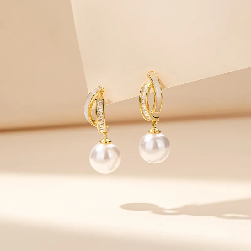 QLADY S925 Silver Earrings Women's-1