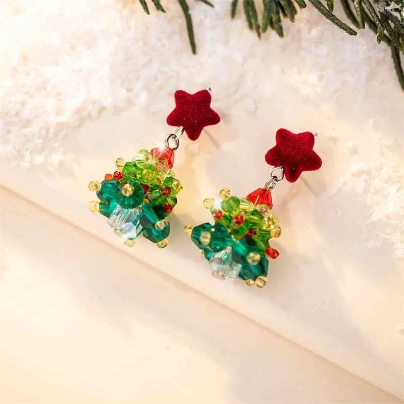 QLADY Alloy Acrylic Earrings Women's-5