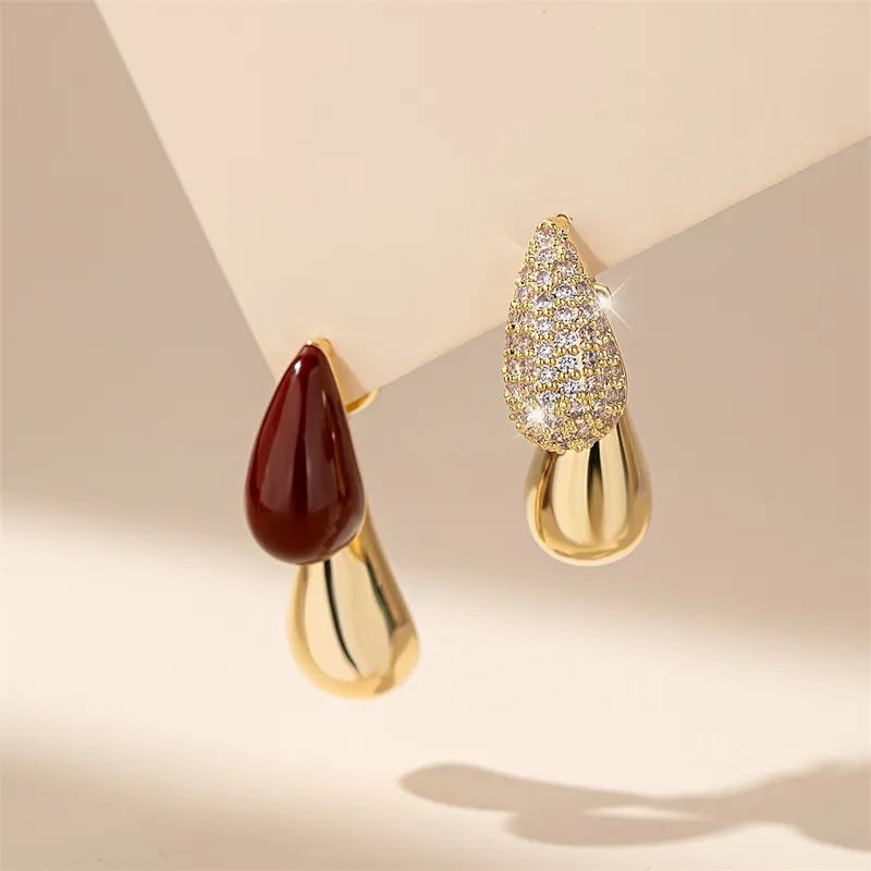 QLADY S925 Silver Earrings Women's-5