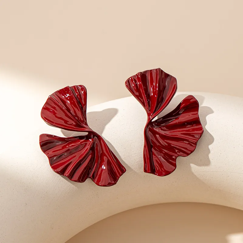 QLADY S925 Silver Stud Earrings Women's-7
