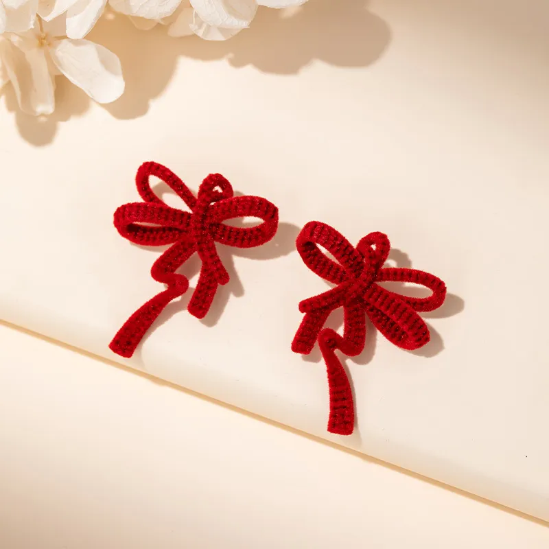 QLADY S925 Silver Stud Earrings Women's-1