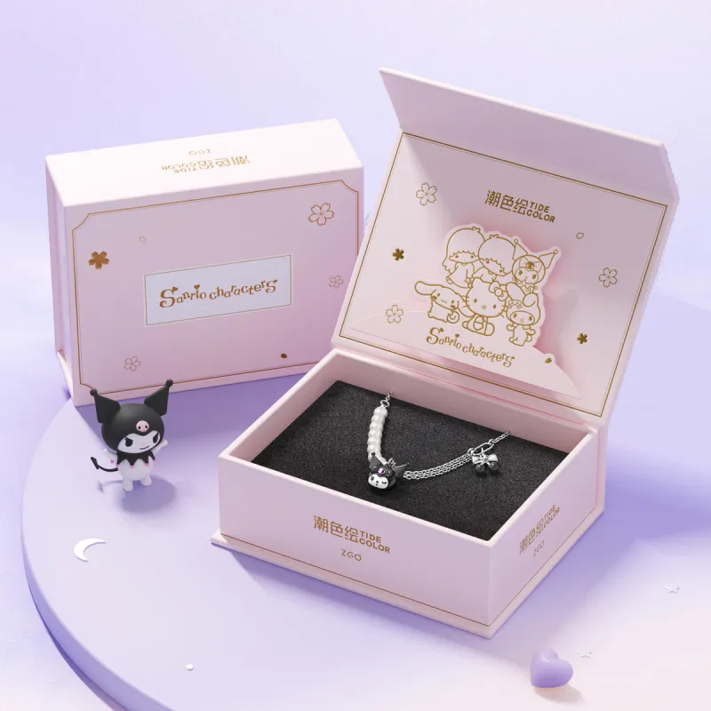 TIDECOLOR Kulomi S925 Silver Necklaces Women's Silver Black-3