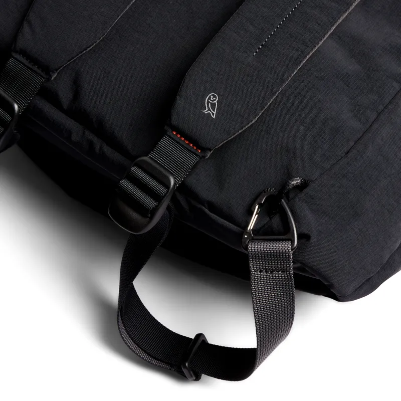 BELLROY Nylon Double Use Tote Bag, Double Shoulder Bag Regular Unisex Moon White/Ink Black-3