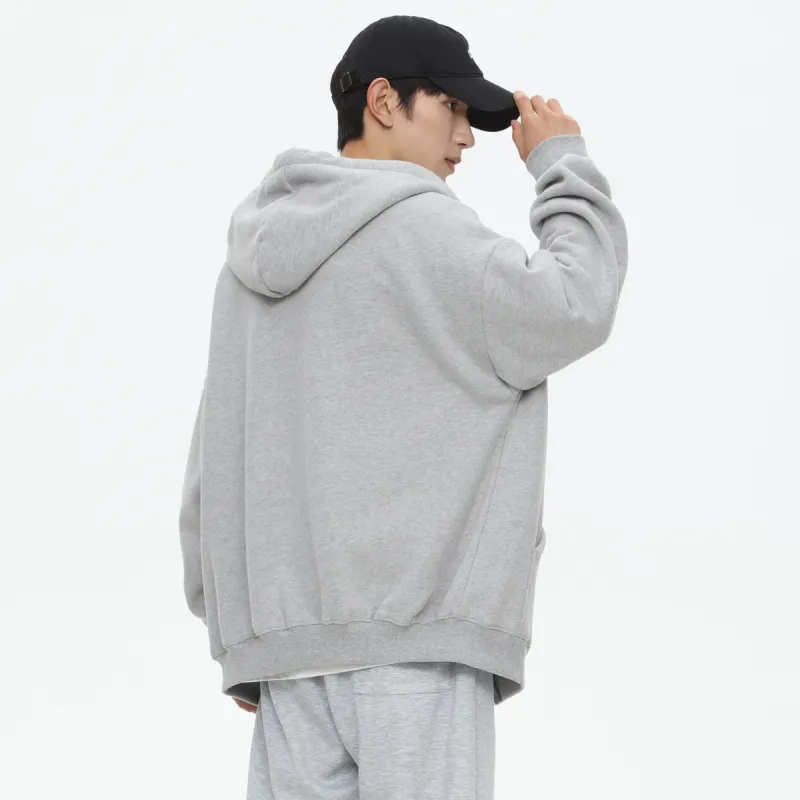 VCNV Sweatshirt Set Unisex Hundred Flowers Gray-3