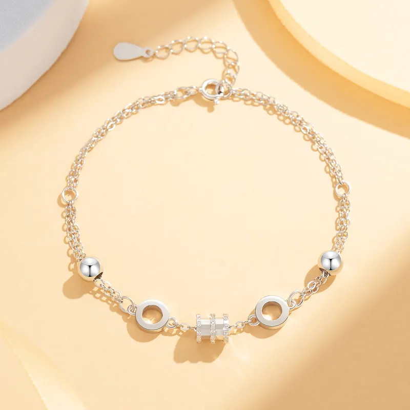Branded Jewelry S925 Silver Bracelets Women's-3