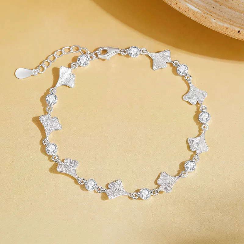 Branded Jewelry S999 Fine Silver Bracelets Women's-5
